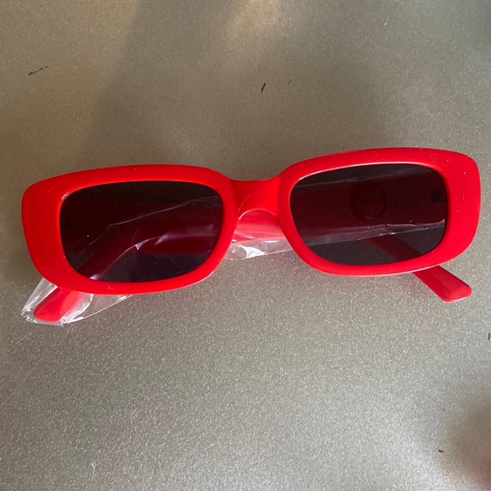 Red sunglasses
